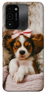 Чохол Sleepy spaniel для TECNO Spark 8C