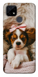 Чехол Sleepy spaniel для Realme C25Y