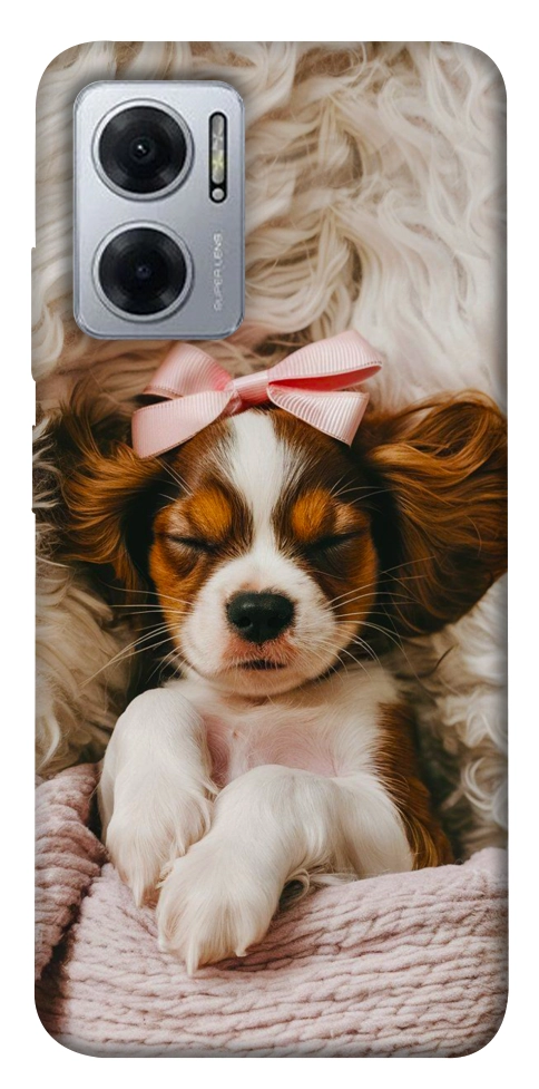 Чехол Sleepy spaniel для Xiaomi Redmi Note 11E