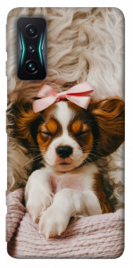 Чехол Sleepy spaniel для Xiaomi Redmi K50 Gaming