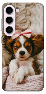 Чохол Sleepy spaniel для Galaxy S23+