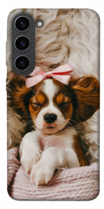 Чехол Sleepy spaniel для Galaxy S23