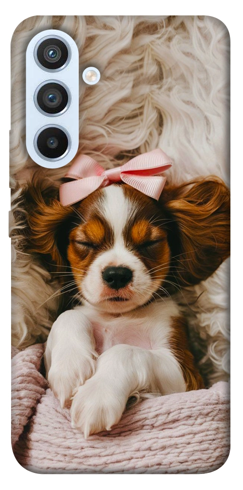 Чехол Sleepy spaniel для Galaxy A54 5G