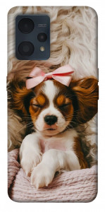 Чехол Sleepy spaniel для Realme 9 Pro+