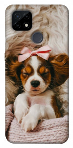 Чехол Sleepy spaniel для Realme C21