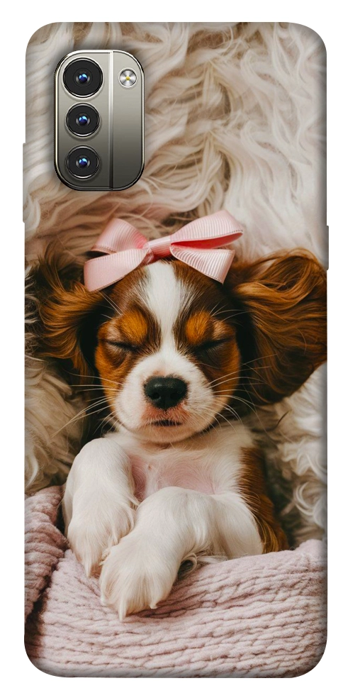 Чехол Sleepy spaniel для Nokia G11
