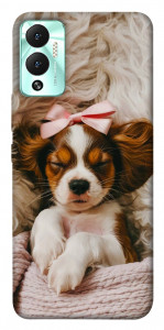 Чохол Sleepy spaniel для Infinix Hot 12 Play