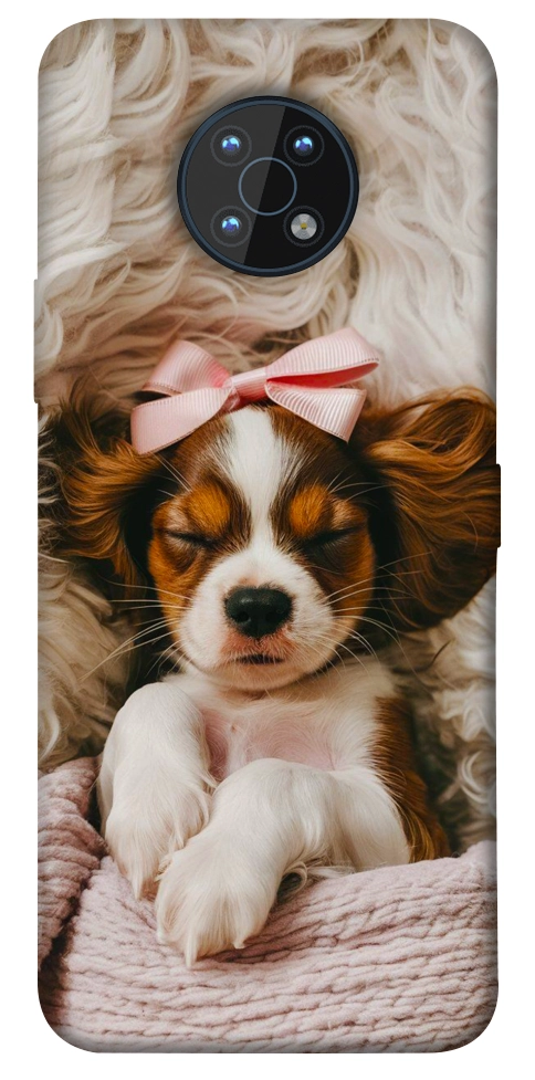 Чохол Sleepy spaniel для Nokia G50