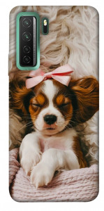 Чехол Sleepy spaniel для Huawei nova 7 SE