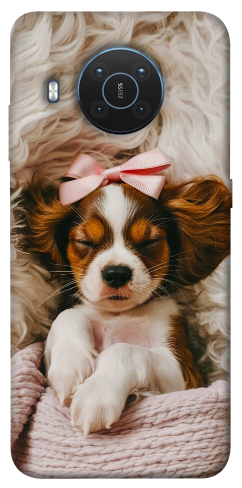 Чехол Sleepy spaniel для Nokia X20