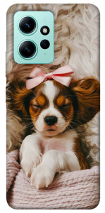Чехол Sleepy spaniel для Xiaomi Redmi Note 12 4G