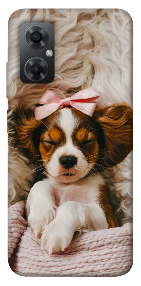 Чохол Sleepy spaniel для Xiaomi Redmi Note 11R