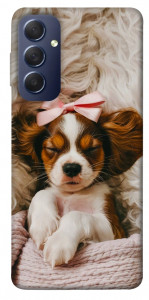 Чохол Sleepy spaniel для Galaxy M54 5G