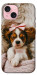 Чехол Sleepy spaniel для iPhone 15