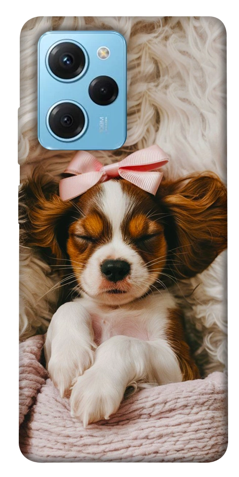 Чохол Sleepy spaniel для Xiaomi Poco X5 Pro 5G
