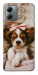 Чехол Sleepy spaniel для Motorola Moto G14