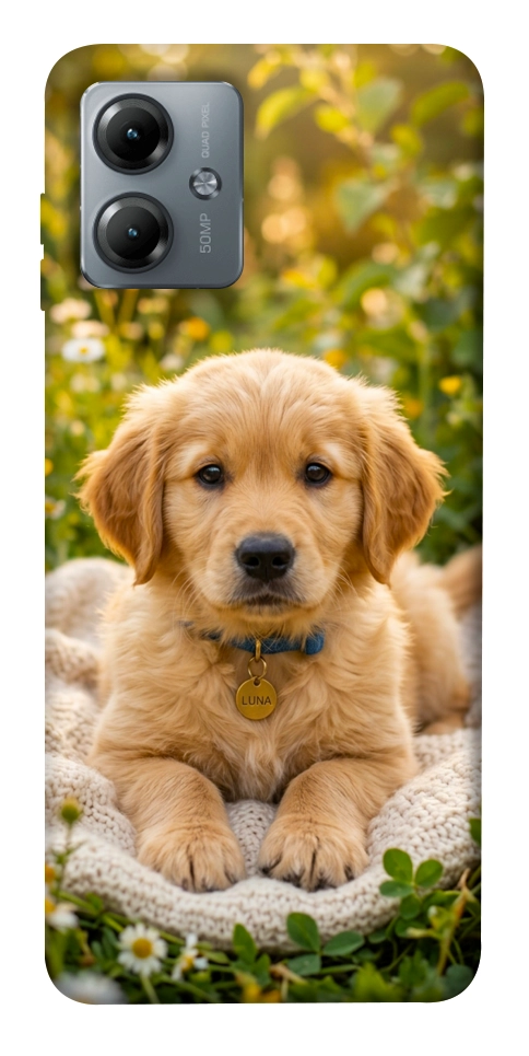 Чохол Small labradore для Motorola Moto G14