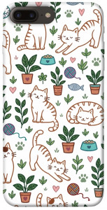 Чохол Cats pattern для iPhone 8 plus (5.5")