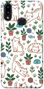 Чохол Cats pattern для Galaxy A10s (2019)