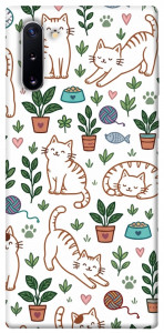 Чохол Cats pattern для Galaxy Note 10 (2019)