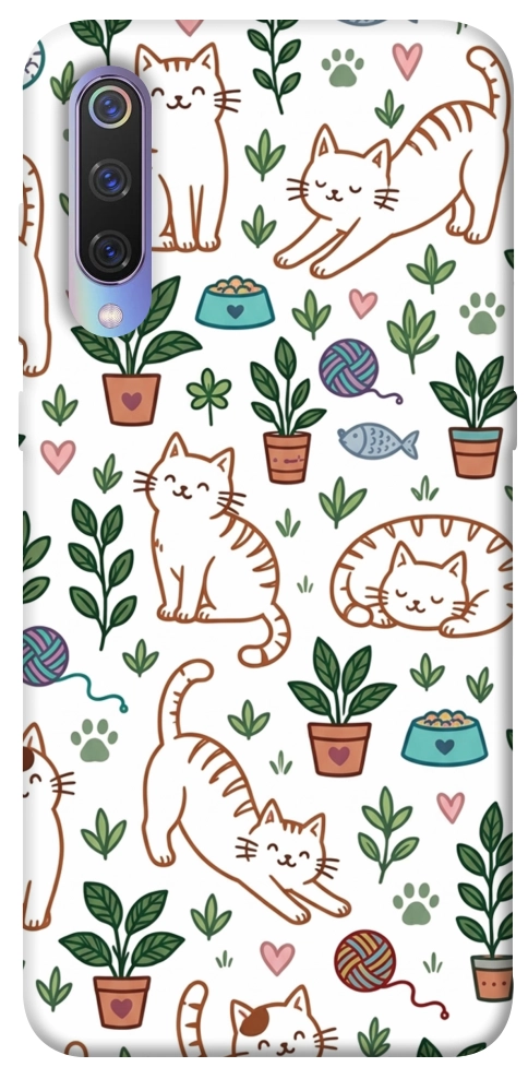 Чохол Cats pattern для Xiaomi Mi 9