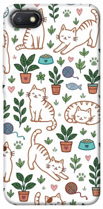 Чехол Cats pattern для Xiaomi Redmi 6A