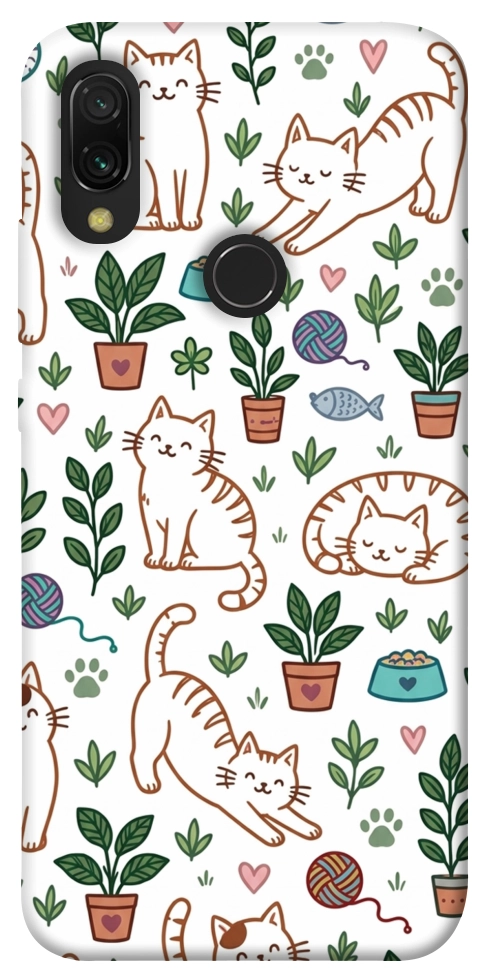 Чохол Cats pattern для Xiaomi Redmi 7