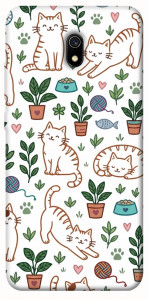 Чохол Cats pattern для Xiaomi Redmi 8a