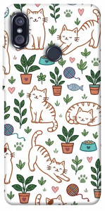 Чохол Cats pattern для Xiaomi Redmi Note 5 Pro