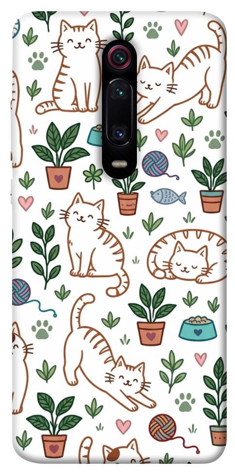Чехол Cats pattern для Xiaomi Redmi K20 Pro