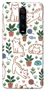 Чехол Cats pattern для Xiaomi Redmi K20 Pro
