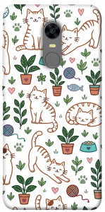 Чехол Cats pattern для Xiaomi Redmi 5 Plus