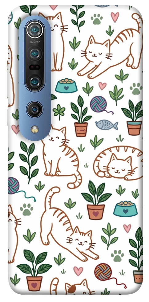 Чохол Cats pattern для Xiaomi Mi 10
