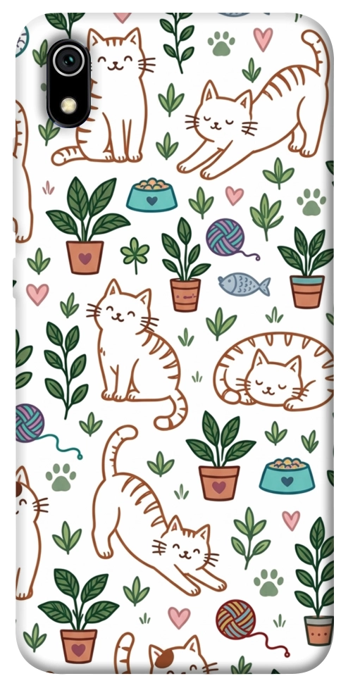 Чехол Cats pattern для Xiaomi Redmi 7A