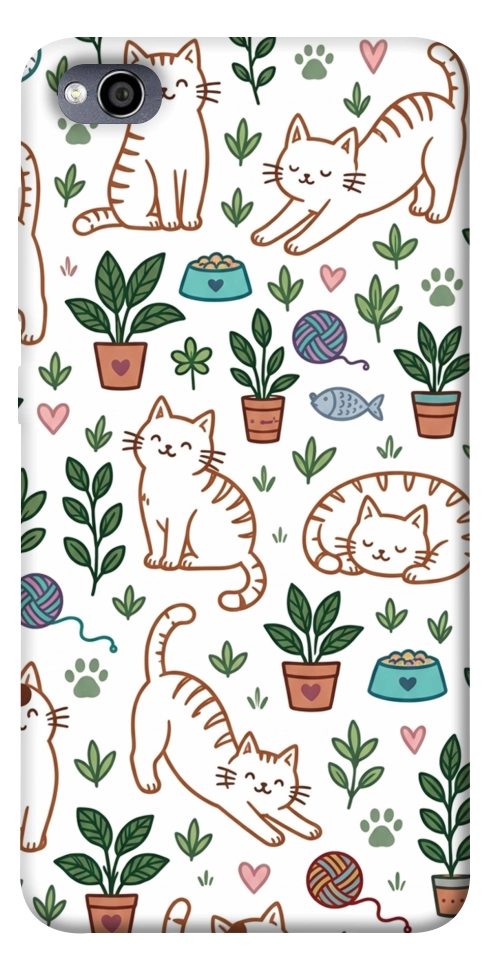 Чехол Cats pattern для Xiaomi Redmi 4A
