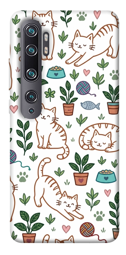 Чехол Cats pattern для Xiaomi Mi CC9 Pro