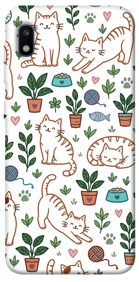 Чохол Cats pattern для Galaxy A10 (A105F)