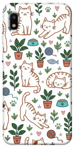 Чехол Cats pattern для Galaxy A10 (A105F)