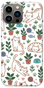 Чохол Cats pattern для iPhone 12 Pro Max
