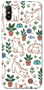 Чохол Cats pattern для Xiaomi Redmi 9A