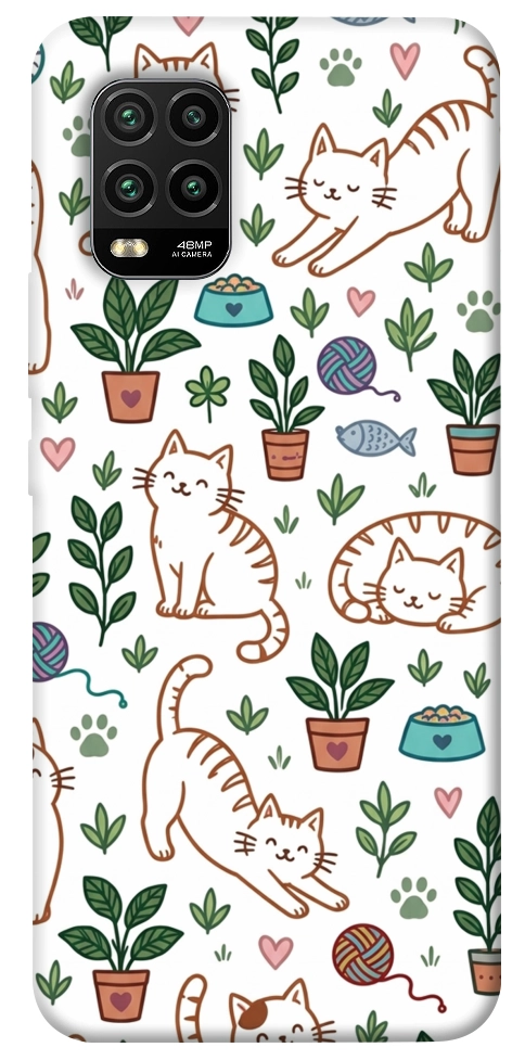 Чохол Cats pattern для Xiaomi Mi 10 Lite