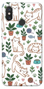 Чехол Cats pattern для Xiaomi Mi 8
