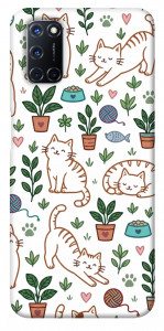 Чохол Cats pattern для Oppo A72