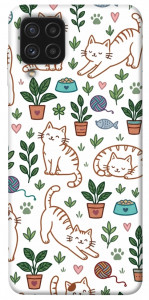 Чехол Cats pattern для Galaxy A22 4G