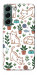 Чехол Cats pattern для Galaxy S22