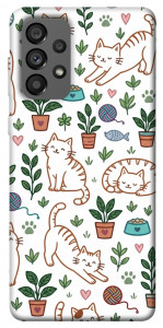 Чехол Cats pattern для Galaxy A73 5G
