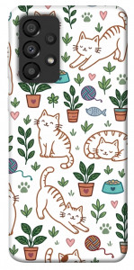 Чохол Cats pattern для Galaxy A33 5G