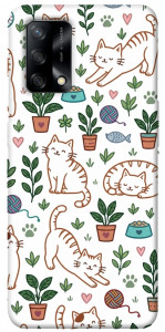 Чохол Cats pattern для Oppo F19
