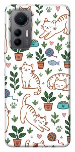 Чохол Cats pattern для Xiaomi 12 Lite