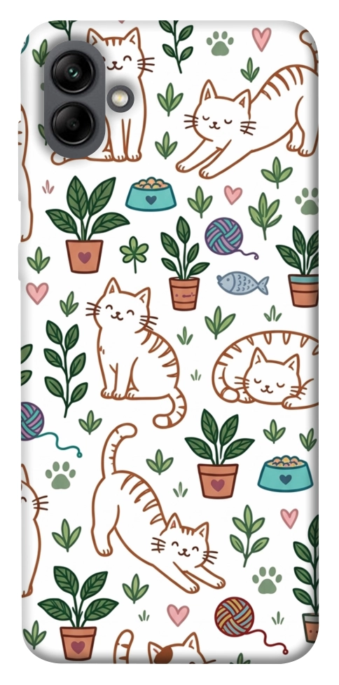 Чехол Cats pattern для Galaxy A04